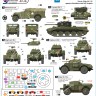 Star Decals STAR35891 British recce units in North West Europe 1944-45 White Scout, Cromwell Mk.IV and MK VI, Staghound, Dingo and generics 1/35