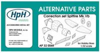 HpH AP32006 Correction set Spitfire Mk.V 1/32