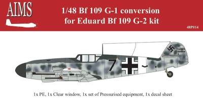 Aims AIMS48P014 Messerschmitt Bf-109G-1 conversion 1/48 Aims AIMS48P014 Messerschmitt Bf-109G-1 conversion 1/48
