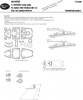 New Ware NWA-M0746 1/72 Mask F/A-18F EXPERT (ACAD 12567,12535)