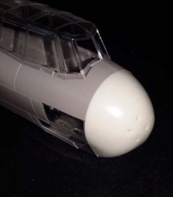 Aims AIMSP48004 Dornier Do-17Z-6 nose (designed to be used with ICM Do-17Z-10 kits) 1/48