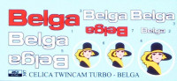 Reji Model 307 Belga logos 1985 - Celica TwinCam Turbo 1/24
