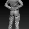 HAD F72002 C-130 Blue Angels Pilot (3D-Printed w/ decal) 1/72