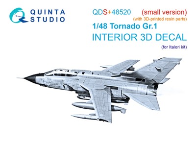 Quinta studio QDS+48520 Tornado Gr.1 (Italeri) (малая версия) 1/48