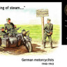 Master Box 03539 Немецкие мотоциклисты + мотоцикл BMW R-75 1/35