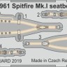 Eduard FE961 1/48 Spitfire Mk.I seatbelts STEEL (TAM)