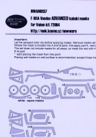New Ware NWA-M0137 Mask F-101A Voodoo ADVANCED (VALOM7294) 1/72