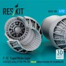 Reskit U72298 F-15 A,B,C,D,E,J closed exh. nozzles (ACAD) 1/72