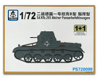 S-Model PS720098 Sd.Kfz.265 Kleiner Panzerbefehlswagen [1+1] 1/72
