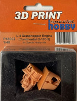 CMK P48002 L-4 Grasshoppe Engine 3D Print (SP.HOBBY) 1/48