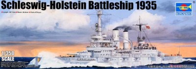 Trumpeter 05354 Schleswig Holstein Battleship 1935 1/350