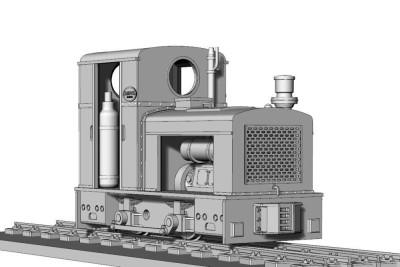 Hauler HLP-72036 Deutz OMZ 122f (resin kit) 1/72