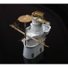 Mk1 Design MS-20007 USS Iowa USS Iowa BB-61 MAST Set 1 Brass Photo Etched Part / 13 Brass Metal Parts 1/200