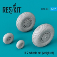 Reskit RS72-358 Il-2 wheels set (weighted) 1/72