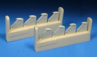 Barracuda Studios BCR32471 Messerschmitt Bf-109F, G and K Aileron Mass Balances 1/32