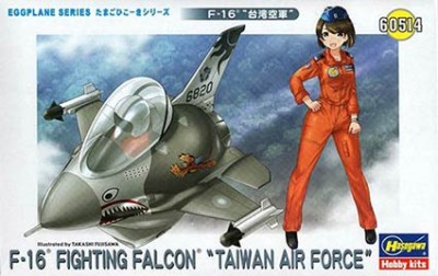 Hasegawa 60514 Модель самолета EGGPLANE F-16 FIGHTING FALCON &quot;TAIWAN AIR FORCE&quot; (HASEGAWA)