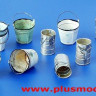 Plus model 152 Metal buckets and cans 1:35