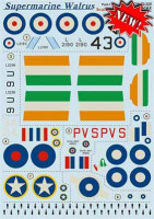 Print Scale 72-308 Supermarine Walrus - part 1 (wet decals) 1/72