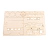 Baumi 11028 Грузовик 4320 кунг (клей в комплекте) 1/35
