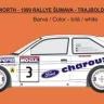 Reji Model 43106 Ford Escort RS Cosworth Rallye Sumava 1999 1/43