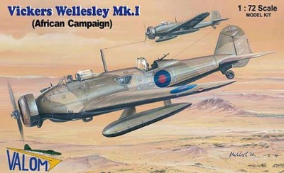 Valom 72090 Vickers Wellesley Mk.I (African Campaign) 1/72