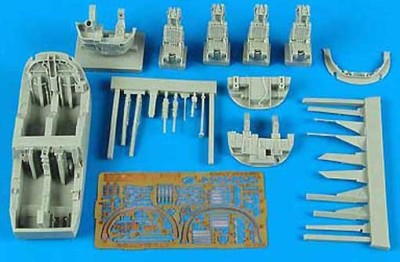 Aires 7266 EA-6B Prowler ICAP-2 (early) cockpit set 1/72