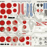 RISING DECALS RIDE72023 1/72 Japanese Training Aircraft (9x camo)