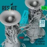 Reskit U35047 CH-54A 'Tarhe' engines (ICM) 1/35