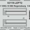 Eduard 82119 Bf 109G-10 Mtt Regensburg (PROFIPACK) 1/48