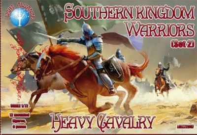 Dark Alliance ALL72061 Southern Kingdom Warriors. Set 2. Heavy Cavalry 1/72