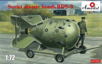 Amodel NA72003 РДС-3 cоветская атомная бомба 1/72