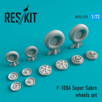 Reskit RS72-0272 F-100 (A) Super Sabre wheels set 1/72