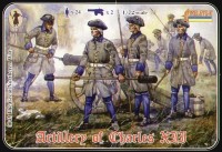 Strelets STR04372 Artillery of Charles XII 1/72