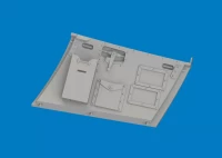 Eduard 632209 Hurricane Mk.II cockpit door (REV) 1/32