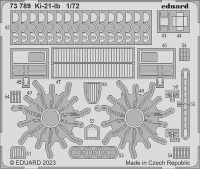 Eduard 73789 SET Ki-21-Ib (ICM) 1/72