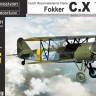Kovozavody Prostejov H7202 Fokker C.X 'Pegasus Engine' (3x camo) HI-TECH 1/72