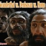 Linear-A LA037 Neanderthal Vs. Denisovan Vs. Homo Sapiens Set 1 1/72