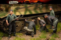 Stalingrad 3080 Немецкие танкисты, 5 фигурок