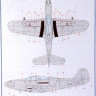 Eduard D48068 1/48 Decals P-39 stencils (EDU)