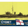 Combrig 70501 HMS Cygnet (D-class) Destroyer, 1900 1/700