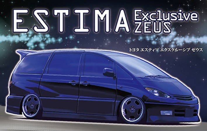 Fujimi F-03961 Toyota Estima Exclusive ZEUS 1/24