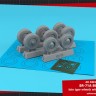 Armory ARAW48353 Back in stock! Lockheed SR-71 Blackbird late type wheels with weighted tyres 1/48