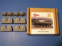A-resin 35117 КВ-1С Опорные катки (33-65) 1/35