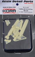 Kora Model DS72245 Junkers W34 hi&hau - ski set (MPM/SP.HOBBY) 1/72