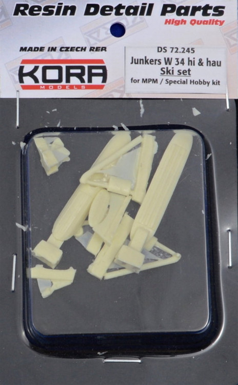 Kora Model DS72245 Junkers W34 hi&hau - ski set (MPM/SP.HOBBY) 1/72