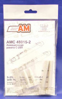 Advanced Modeling AMC 48015-2 S-25L Air Launched guided missile (2 pcs.) 1/48