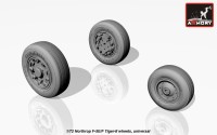 Armory ARAW72309 Northrop F-5E/F-5F Tiger-II wheels 1/72