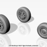 Armory ARAW72309 Northrop F-5E/F-5F Tiger-II wheels 1/72