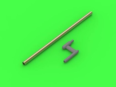 Master AM-72-147 1/72 US WWII Pitot Tube 'L-Shape' type