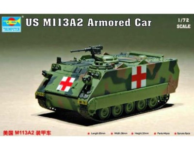 Trumpeter 07239 бронетранспортер M113 A2 1/72